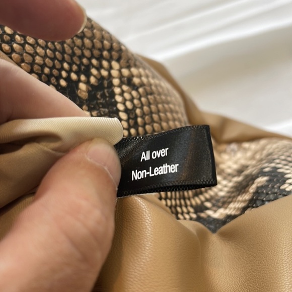 INC International Concepts women’s tan and faux snakeskin - Picture 8 of 8